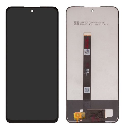 DISPLAY LCD + TOUCHSCREEN DISPLAY COMPLETO SENZA FRAME PER ZTE NUBIA NEO 2 5G (Z2352N) NERO ORIGINALE