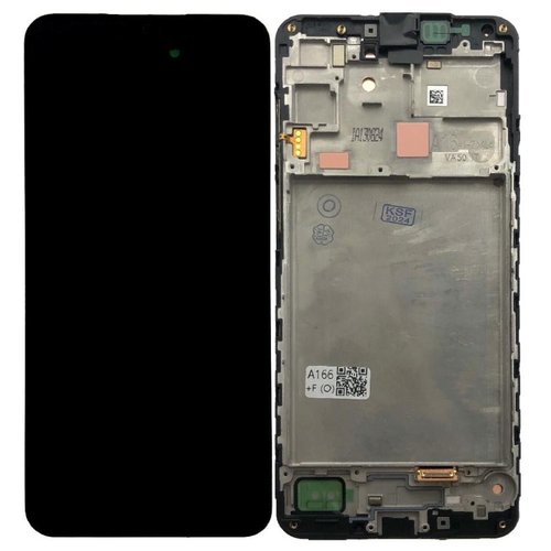 TOUCHSCREEN + DISPLAY AMOLED DISPLAY COMPLETO + FRAME PER SAMSUNG GALAXY A16 5G A166B NERO ORIGINALE (SERVICE PACK)