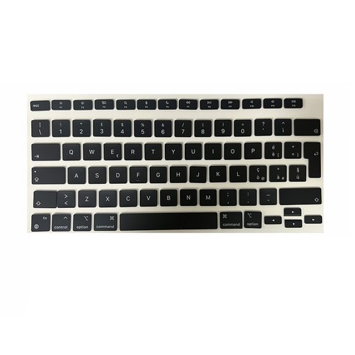 COPRITASTO DEL PULSANTE PER APPLE MACBOOK AIR 13 (2020) A2337 NERO
