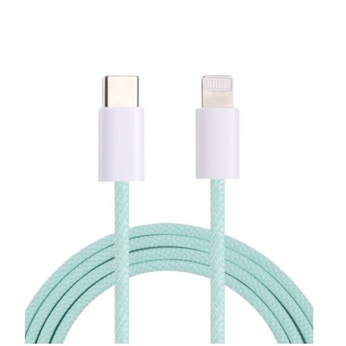 CAVO DATI DA 60W TYPE-C A LIGHTNING RICARICA LUNGHEZZA 1M (VERDE)