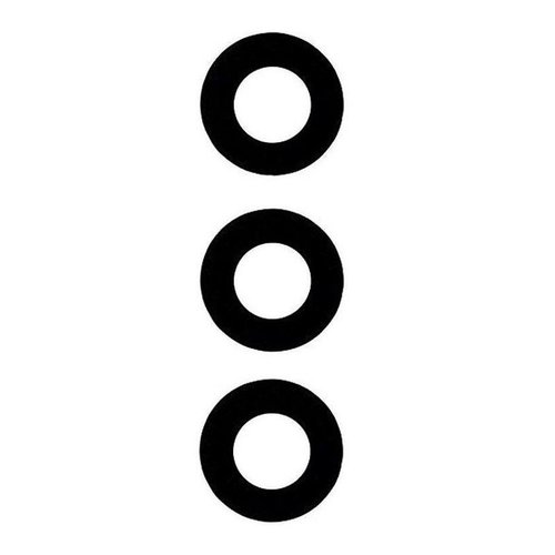 SET 3 PEZZI VETRO DI CAMERA PER SAMSUNG GALAXY S25 FE S731B