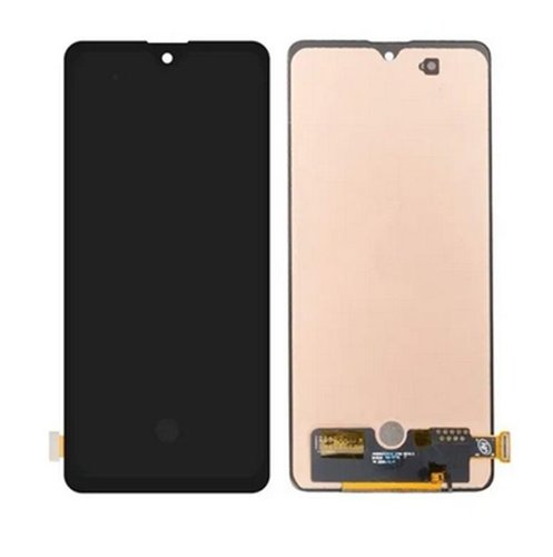 TOUCHSCREEN + DISPLAY AMOLED DISPLAY COMPLETO SENZA FRAME PER SAMSUNG GALAXY A71 A715F ORIGINALE (SERVICE PACK)