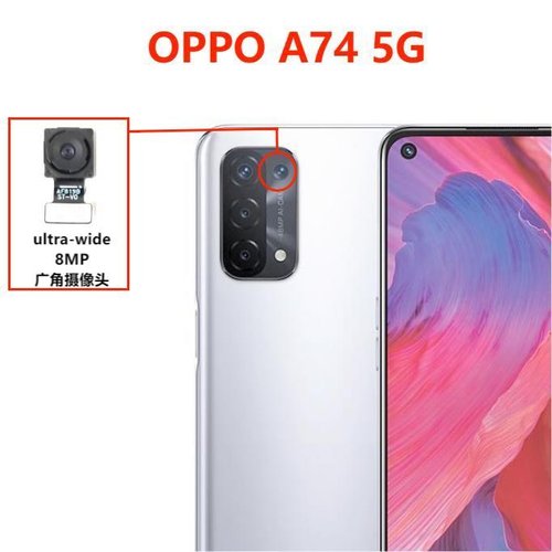ANGOLO AMPIO CAMERA POSTERIORE PICCOLO 8MP PER OPPO A74 5G (CPH2197 CPH2263) / A54 5G (CPH2195)