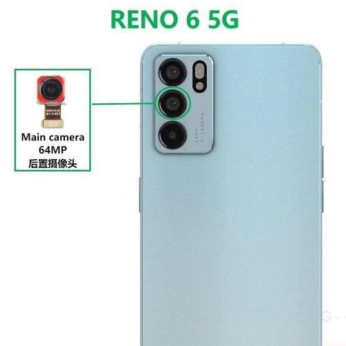CAMERA POSTERIORE 64MP PER OPPO RENO6 5G (CPH2251) ORIGINALE