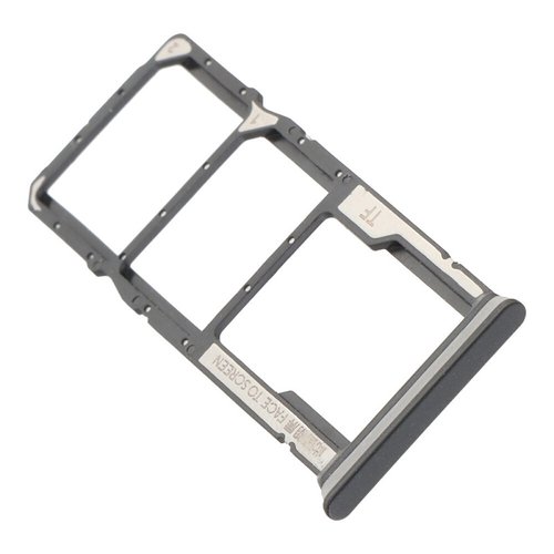 DUAL SIM TRAY PER XIAOMI REDMI 14C (2411DRN47C 2409BRN2CY) / POCO C75 (2410FPCC5G) NERO