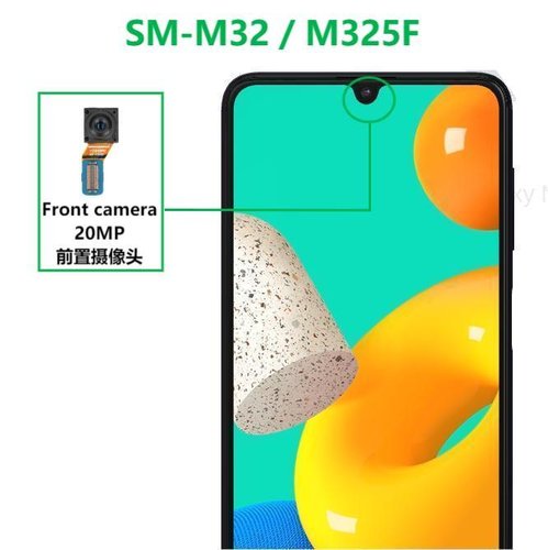 CAMERA ANTERIORE 20MP PER SAMSUNG GALAXY M32 M325F ORIGINALE