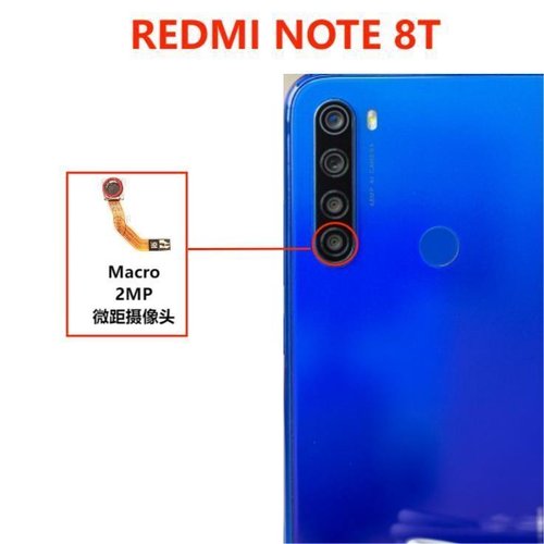 CAMERA MACRO 2MP PER XIAOMI REDMI NOTE 8 2019 / REDMI NOTE 8 2021 / REDMI NOTE 8T