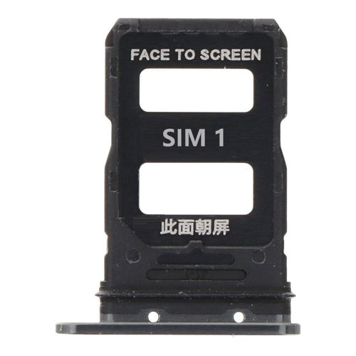DUAL SIM TRAY PER XIAOMI 13 (2211133C 2211133G) NERO