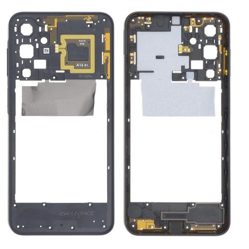 COVER CENTRALE B PER SAMSUNG GALAXY A16 5G A166B BLU NERO ORIGINALE