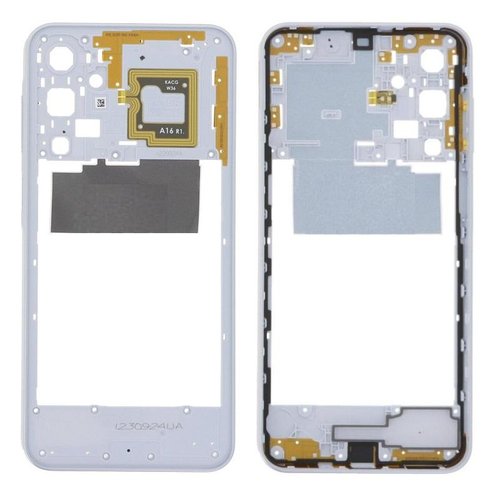 COVER CENTRALE B PER SAMSUNG GALAXY A16 5G A166B GRIGIO ORIGINALE