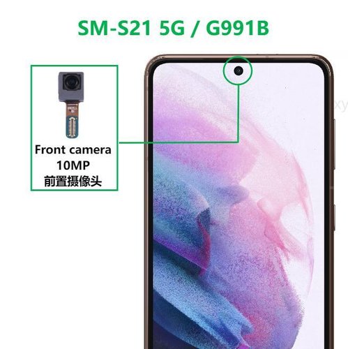 CAMERA ANTERIORE 10MP PER SAMSUNG GALAXY S21 5G G991B / S21 PLUS 5G G996B