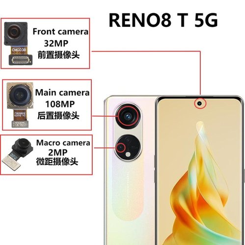 CAMERA ANTERIORE 32MP PER OPPO RENO8 T 5G (CPH2505) ORIGINALE