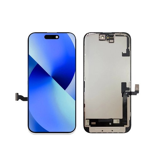 TOUCHSCREEN + DISPLAY OLED DISPLAY COMPLETO PER APPLE IPHONE 16 6.1 JK-T OLED VERSIONE DURA