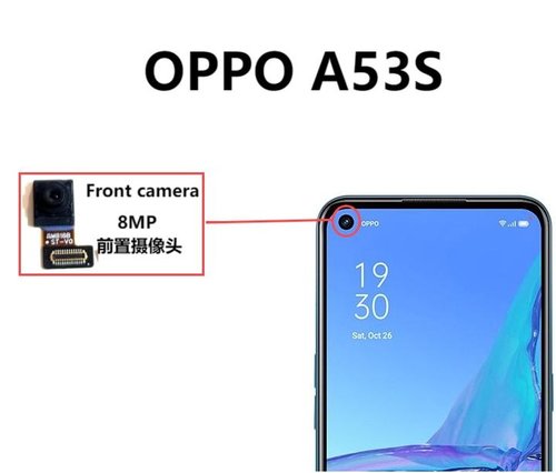 CAMERA ANTERIORE PER OPPO A53s (CPH2139 CPH2135) ORIGINALE