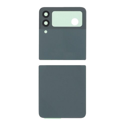 SET 2 PEZZI COVER POSTERIORE PER SAMSUNG GALAXY Z FLIP 3 5G F711B VERDE