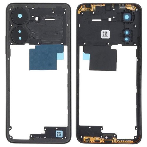 COVER CENTRALE B PER XIAOMI POCO C65 (2310FPCA4G) NERO