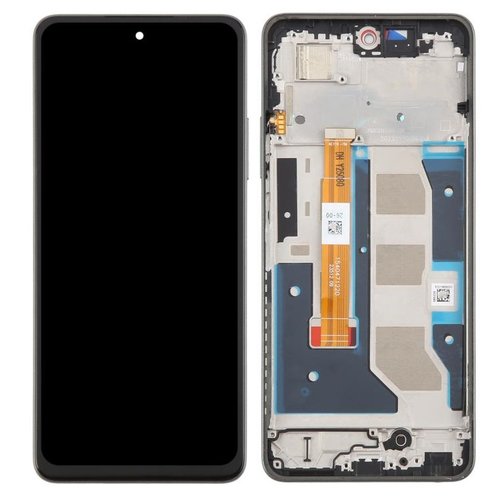 DISPLAY LCD + TOUCHSCREEN DISPLAY COMPLETO + FRAME PER REALME C67 4G (RMX3890) NERO ORIGINALE