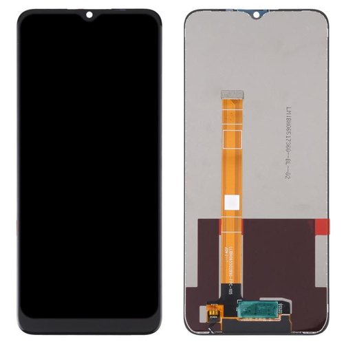 DISPLAY LCD + TOUCHSCREEN DISPLAY COMPLETO SENZA FRAME PER REALME C21Y (RMX3261 RMX3263) / C25Y (RMX3265 RMX3268 RMX3269) NERO ORIGINALE NEW