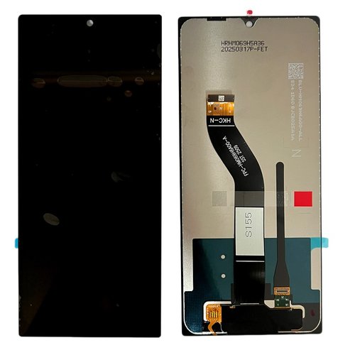 DISPLAY LCD + TOUCHSCREEN DISPLAY COMPLETO SENZA FRAME PER OUKITEL C61 NERO ORIGINALE (AB18335)