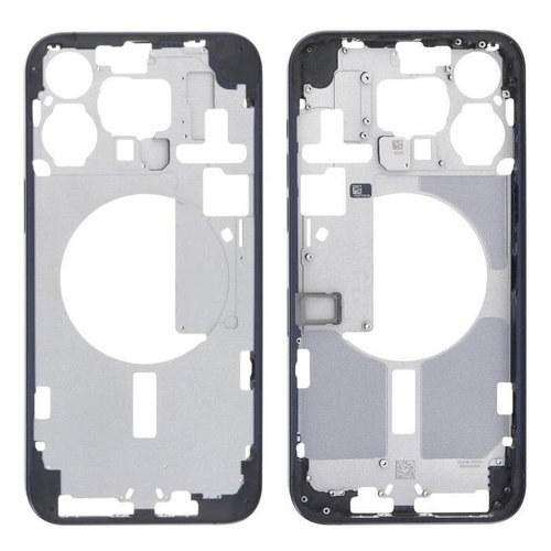 COVER CENTRALE A PER APPLE IPHONE 15 PRO MAX 6.7 BLU MATERIALE ORIGINALE