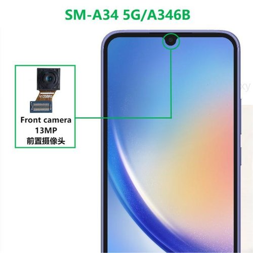 CAMERA ANTERIORE 13MP PER SAMSUNG GALAXY A34 5G A346B ORIGINALE