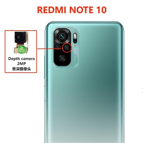 CAMERA PROFONDITA 2MP PER XIAOMI REDMI NOTE 10 (M2101K7AI M2101K7AG) / REDMI NOTE 10S (M2101K7BG M2101K7BI M2101K7BNY) / POCO M5S (2207117BPG)