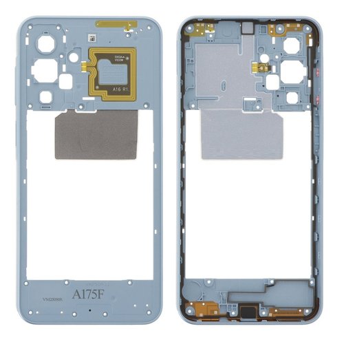 COVER CENTRALE B PER SAMSUNG GALAXY A17 4G A175F BLU ORIGINALE