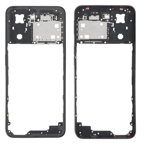 COVER CENTRALE B PER OPPO A57 4G (CPH2387) NERO ORIGINALE