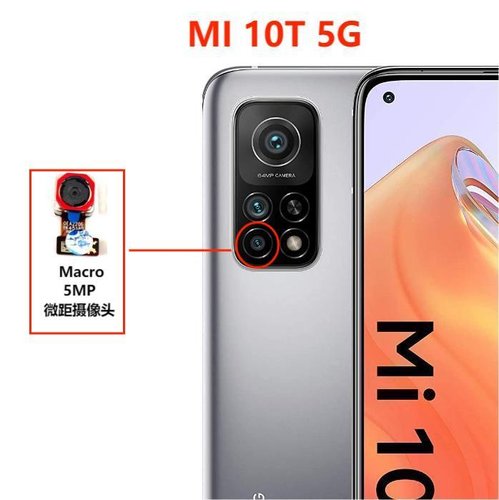 CAMERA MACRO 5MP PER MI 10T 5G (M2007J3SY) / MI 10T PRO 5G (M2007J3SG M2007J3SP M2007J3SI M2007J17C)