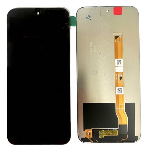 DISPLAY LCD + TOUCHSCREEN DISPLAY COMPLETO SENZA FRAME PER REALME C85 5G (RMX5253) / REALME 15X (INDIA) (RMX5250) / REALME NARZO 90X / OPPO A6 4G (CPH2817) / A6 5G (CPH2831) / A6X 4G (CPH2819) / A6X 5G (CPH2783) / A6T 5G (CPH2853) / A6 PRO (INDIA) (CPH2827) NERO ORIGINALE