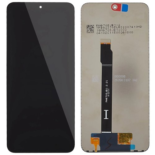 DISPLAY LCD + TOUCHSCREEN DISPLAY COMPLETO SENZA FRAME PER HONOR X8 (TFY-LX1 TFY-LX2 TFY-LX3) NERO ORIGINALE