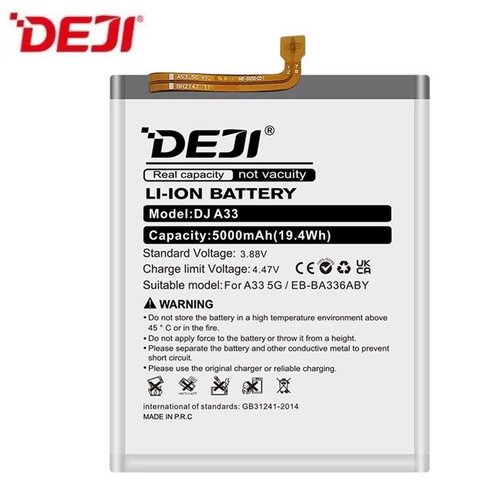 DEJI BATTERIA DJ A33 EB-BA336ABY PER SAMSUNG GALAXY A33 5G A336B / A53 5G A536B