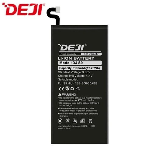 DEJI BATTERIA EB-BG960ABE DE GRANDE CAPACITA&nbsp;(3190&nbsp;mAh) PER SAMSUNG GALAXY S9 G960F