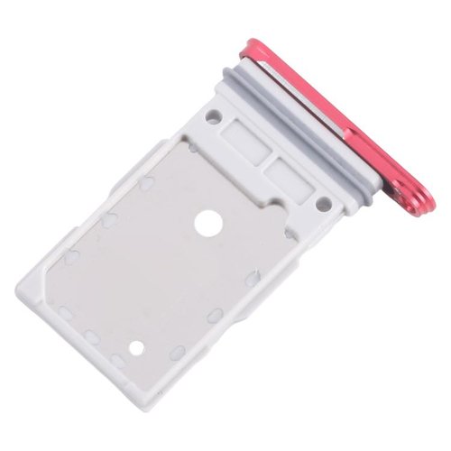 DUAL SIM TRAY PER SAMSUNG GALAXY S25 5G S931B / S25 PLUS / S25+ 5G S936B ROSSO CORALLO