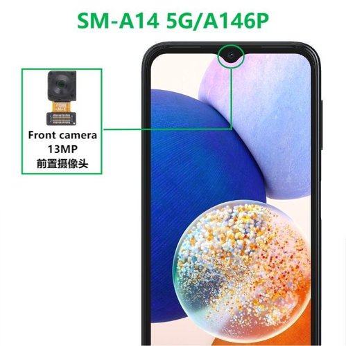 CAMERA ANTERIORE 13MP PER SAMSUNG GALAXY A14 5G A146P ORIGINALE (EUROPE VERSION)