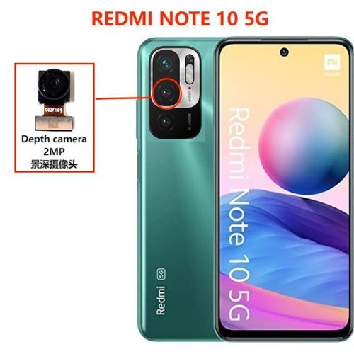 CAMERA PROFONDITA 2MP PER XIAOMI REDMI NOTE 10 5G (M2103K19G) / POCO M3 PRO 5G (M2103K19PG M2103K19PI)