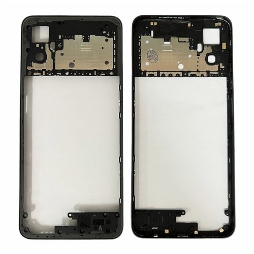 COVER CENTRALE B PER REALME C65 4G (RMX3910) NERO ORIGINALE