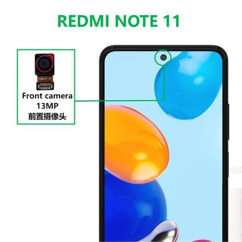 CAMERA ANTERIORE 13MP PER XIAOMI REDMI NOTE 11 (2201117TG 2201117TI 2201117TY)