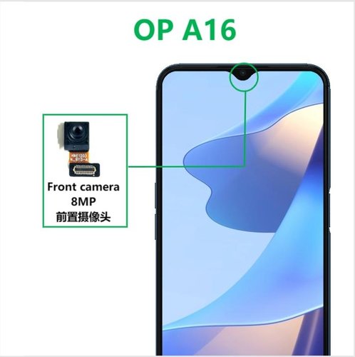 CAMERA ANTERIORE 8MP PER OPPO A16 (CPH2269) / A16S (CPH2271)