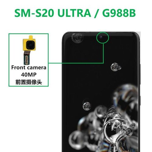 CAMERA ANTERIORE 40MP PER SAMSUNG GALAXY S20 ULTRA G988B