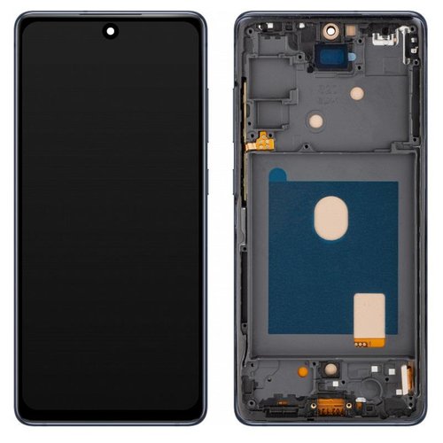 DISPLAY LCD + TOUCHSCREEN DISPLAY COMPLETO + FRAME PER SAMSUNG GALAXY S20 FE / S20 LITE G780F BLU / NERO OEM OLED