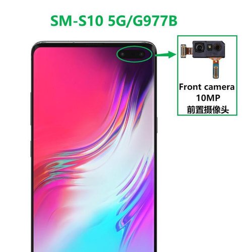CAMERA ANTERIORE 10MP PER SAMSUNG GALAXY S10 5G G977B