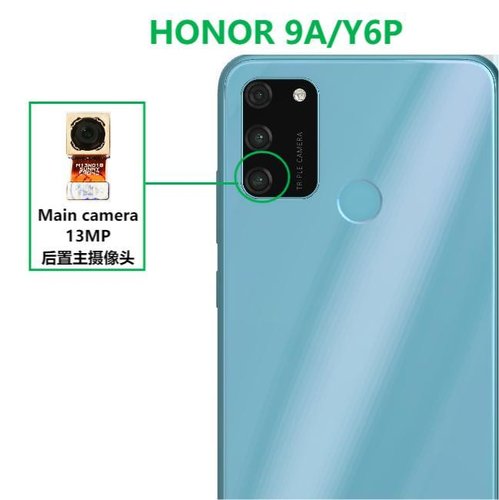 CAMERA POSTERIORE 13MP PER HUAWEI HONOR 9A / Y6P MED-LX9 MED-LX9N