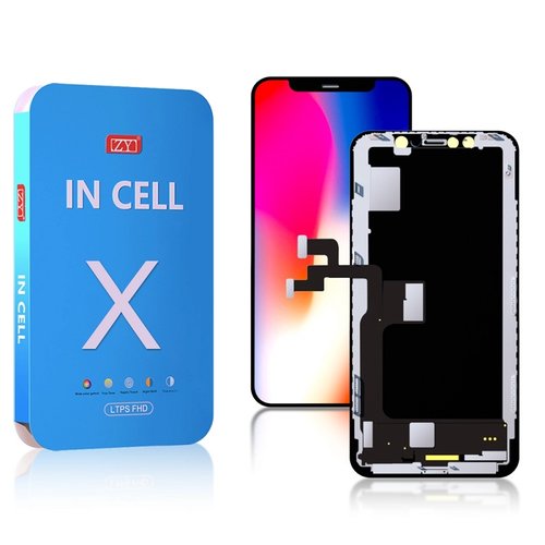 TOUCHSCREEN + DISPLAY LCD DISPLAY COMPLETO PER APPLE IPHONE X 5.8 INCELL ZY FHD 1080P