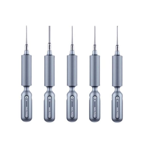 (Prenotazione) QIANLI GEEKBAR 3D è PROGETTATO IL CACCIAVITE ULTRA FEEL A: 1.5MM PHILIPS / B: 0.6MM TRI POINT / C: 0.8MM PENTALIBE / D: 2.0MM PINHEAD PHILIPS / E: T2 TOXRX