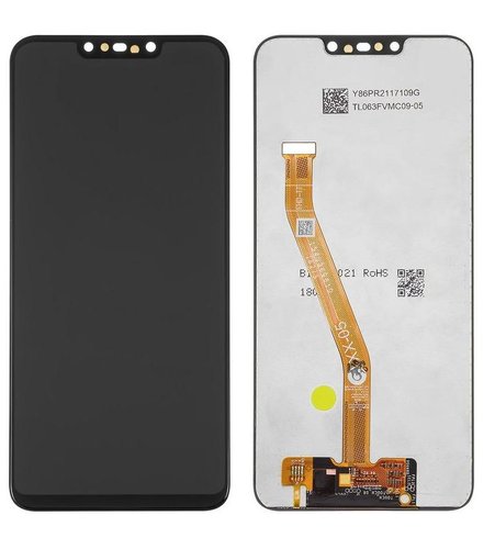 DISPLAY LCD + TOUCHSCREEN DISPLAY COMPLETO SENZA FRAME PER HUAWEI P SMART+ PLUS / NOVA 3I NERO ORIGINALE