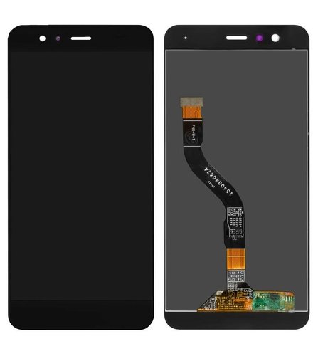 DISPLAY LCD + TOUCHSCREEN DISPLAY COMPLETO SENZA FRAME PER HUAWEI P10 LITE WAS-LX1 WAS-L21 NERO (NO LOGO)