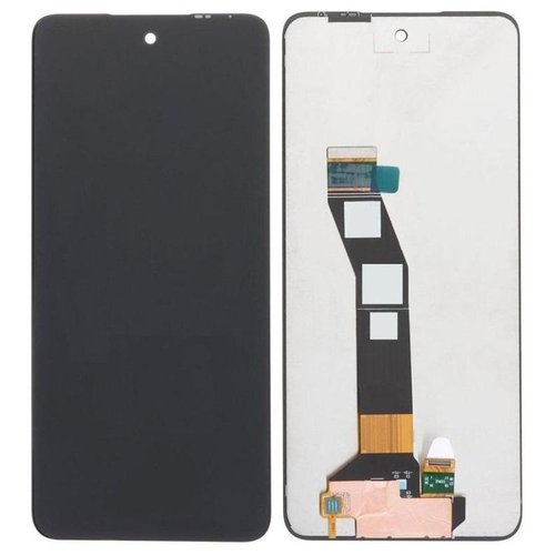 DISPLAY LCD + TOUCHSCREEN DISPLAY COMPLETO SENZA FRAME PER MOTOROLA MOTO G24 (XT2423-1) NERO ORIGINALE