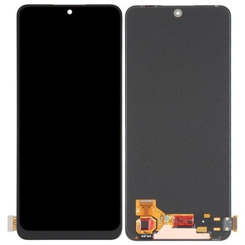 TOUCHSCREEN + DISPLAY OLED DISPLAY COMPLETO SENZA FRAME PER XIAOMI REDMI NOTE 12 4G / REDMI NOTE 12 5G (22111317I 22111317G) / POCO X5 5G (22111317PG) NERO