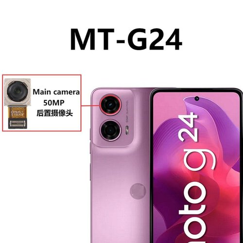 CAMERA POSTERIORE 50MP PER MOTOROLA MOTO G24 (XT2423-1) ORIGINALE